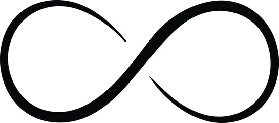 endless, loop symbols. infinity icon. infinity, eternity, infinite, unlimited infinity icon flat sty