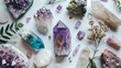 Assorted Collection of Healing Crystals and Gemstones