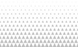 © Thongchai Jindaphant - Gray triangles halftone geometric pattern. Vector Abstract Background.