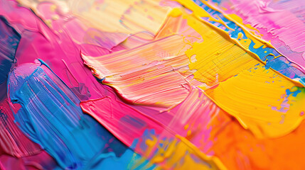 vibrant abstract painting in the style of arbeitsrat fã¼r kunst, full of bright colors