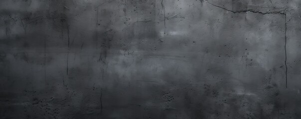 textured elegance: abstract dark gray concrete surface with natural patterns banner