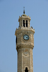 Wall Mural - The Clock Tower, located in the city center of Izmir, is the symbol of the city. It was built in 1901.
