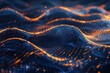 Abstract digital wallpapers, 3d luxury premium background, colorful flowing curved waves
