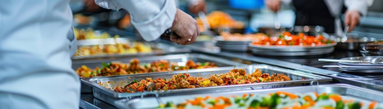 Maintaining safety in airline catering by following food handling and hygiene standards