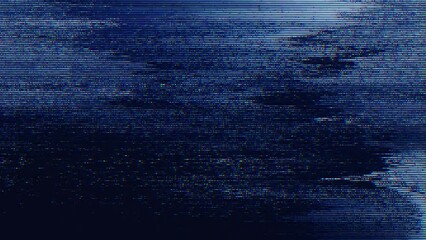 Wall Mural - glitch noise static television vfx. visual video effects stripes background, crt tv screen no signal