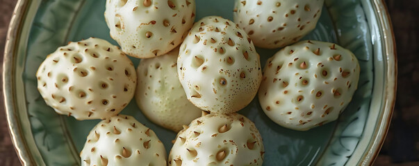 Wall Mural - fresh snake fruit on a plate