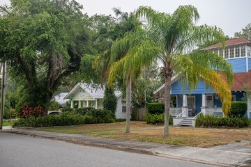 Canvas Print - cocoa village, fl