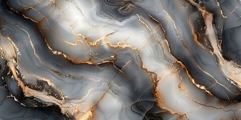 Leinwandbilder - Captivating Marble Abstract:Swirling Patterns and Fluid Textures for Luxurious Backdrops and Designs