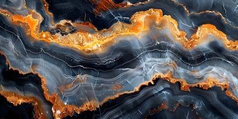 Leinwandbilder - Mesmerizing Marble Texture:A Dynamic and Vivid Abstract Background for Design,Art and Fashion