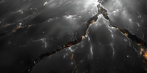 Aufkleber - Captivating Marble Texture:A Dramatic and Elegant Dark Background for Premium Branding and Design