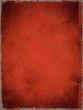 Gritty grunge red texture background with vignette and aged appearance. Ideal for backgrounds, book covers, movie posters, banners, posters, fiction, thriller, action, and much more. 