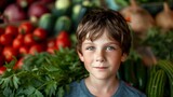 "Fresh and Colorful: Vibrant Vegetable Medley on Display - A Feast for the Eyes and the Palate!"
