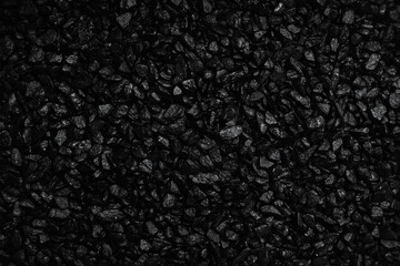 Poster - Black Gravel Textured Backgrounds 2024