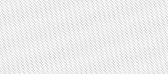 Grey diagonal lines seamless pattern on white background.