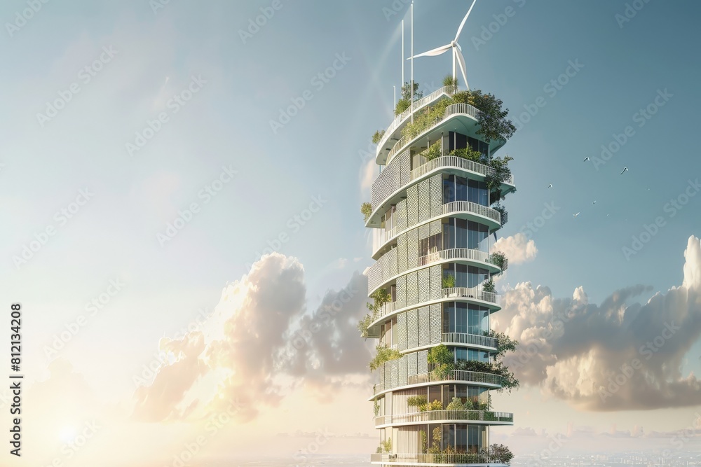 Photo inspiration: Stock Foto Design A Skyscraper That Serves As A Vertical Photo Inspiration