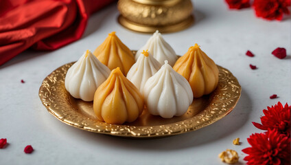 modak sweet with new look