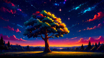 Wall Mural - tree