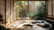 Modern Zen-inspired interior design perfect for relaxation and meditation spaces