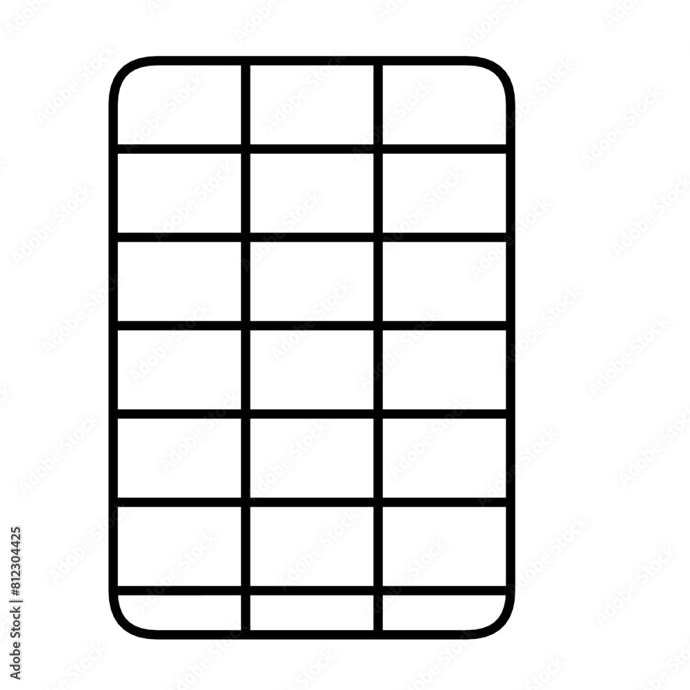 Pricing table and pricing chart Price list vector template for web or