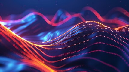 Wall Mural - abstract technology background
