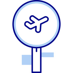 Sticker - Airport Icon