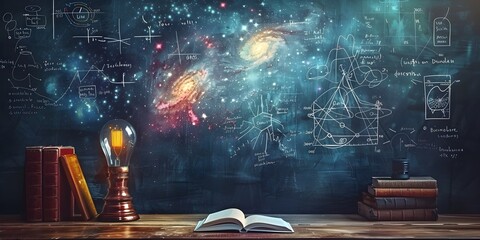 Wall Mural - launching a channel exploring scientific mysteries in an entertaining and educational way