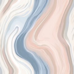 Wall Mural - Abstract illustration with smooth lines in pastel colors