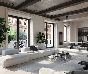 A modern apartment in the center of Rome