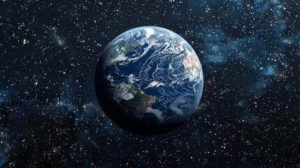 Wall Mural - earth in space