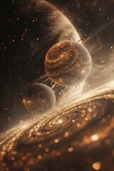 Wall Mural - earth in space