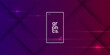 Modern premium geometric dark purple violet background design template. Cross shadow and light elements. Eps10 vector
