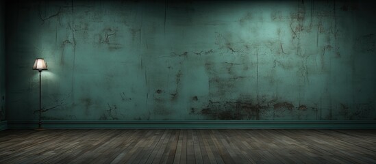 Leinwandbilder - The room features a wall with a textured wallpaper background creating a visually appealing and cohesive design concept. Creative banner. Copyspace image