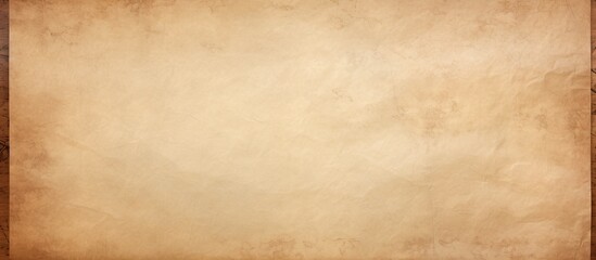 Poster - Copy space image of vintage parchment paper with a textured banner design resembling wallpaper