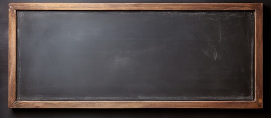 Poster - A copy space image of a tiny blackboard