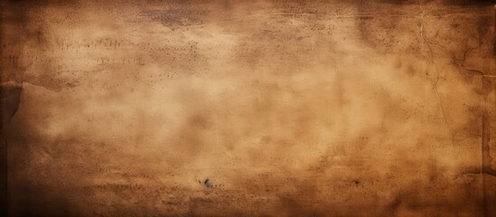 Leinwandbilder - A grunge textured paper with a dark brown background perfect for your design needs Copy space image