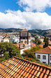 Rooftops townscape of Funchal, Madeira  capitol, Portugal Island
