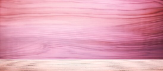 Leinwandbilder - A pink toned wooden board texture with a blurred effect creates an abstract background and design copy space image
