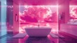 Immersive Bathroom Designed for Neuro Stimulation and Sensory Enhancement