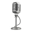© Sufyan - podcast microphone Isolated on transparent background