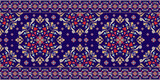 Fototapeta Panele - Turkish seamless pattern with luxury floral ornament. Traditional Arabic, Indian motifs. Great for fabric and textile, wallpaper, packaging or any desired idea.