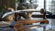 © lime - The soul of Japan: Japanese swords,日本の魂　日本刀、Generative AI