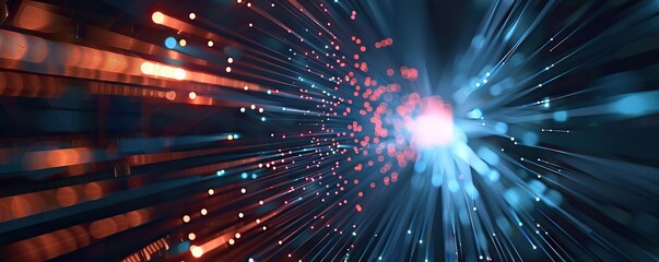 Digital background perfect for tech processes, neural networks, artificial intelligence, data transfer and encryption, digital archives, sound and graphic presentations, science, education, etc.