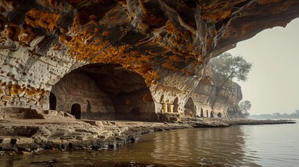 Wall Mural - Bhimbetka Rock Shelters