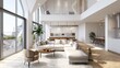© elimicel - new modern sitting room loft apartment artificial intelligence