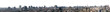 © Keyframe's - Panorama City Skyline of Bangkok Thailand Isolated on PNGs transparent background, Use for visualization in architectural presentation