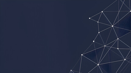 Wall Mural - a blue background with a lot of lines and dots. generative ai