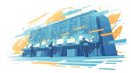 Poster - Efficient Data Center A Streamlined Approach to Enterprise Level Information Management