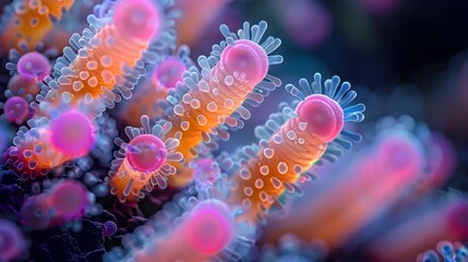 Poster - Vivid Microscopic Structures of Intricate Pathogenic Organisms Revealed Through Advanced Electron Microscopy Techniques