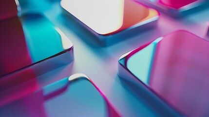 Leinwandbilder - Concept design and development of websites and mobile applications : Generative AI