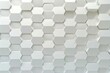 © Irfanan - White background adorned with an intricate hexagonal pattern. Modern graphic design concept.